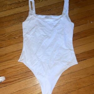 Aritzia White Bodysuit